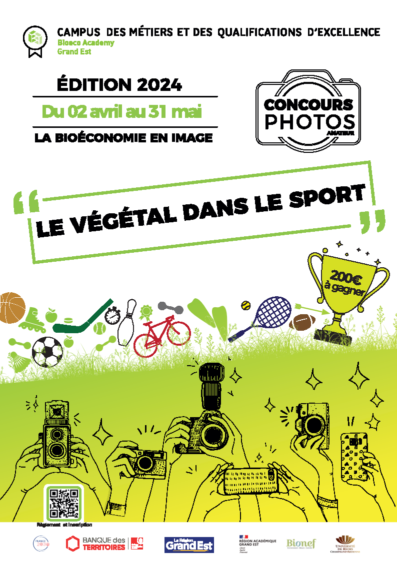 CMQ Bioeco Academy - Concours photo "Le Végétal dans le sport"